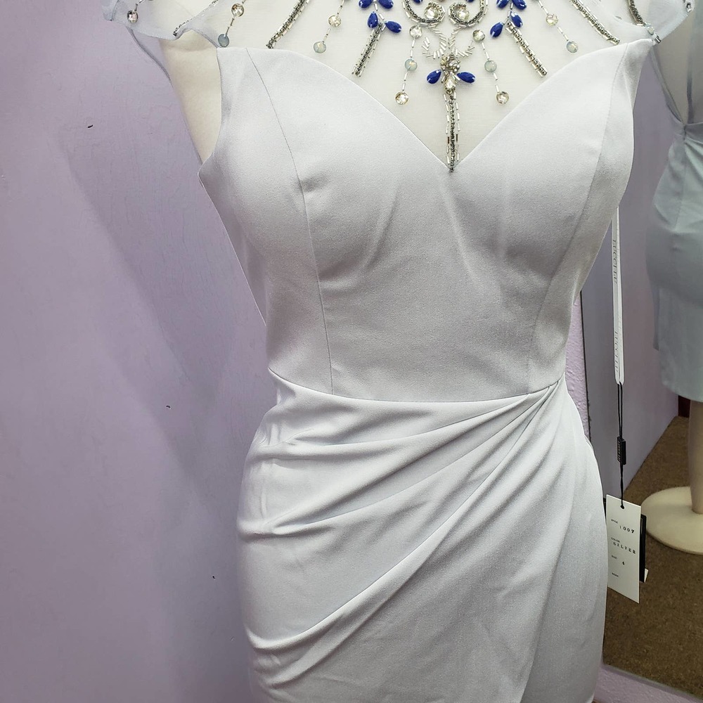 Lucci Lu Silver short dress